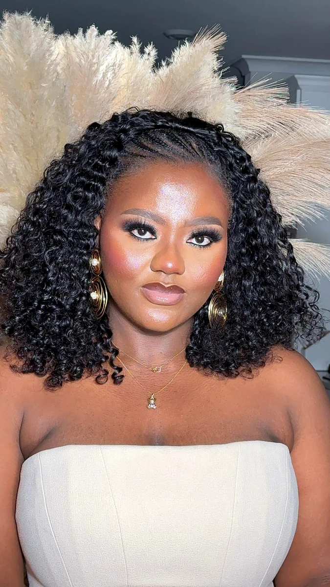 Professional makeup artistry